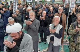 اقامه نمازجمعه و نماز ظهر عاشورا در شهرستان فیروزکوه